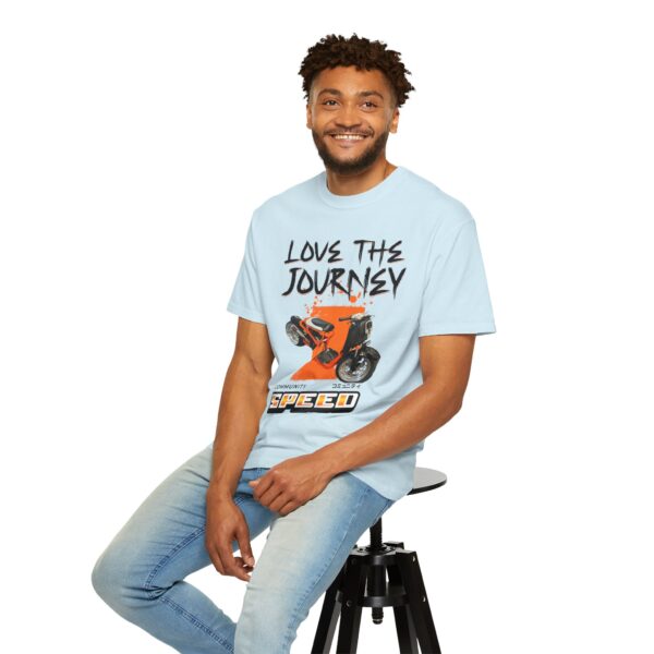 RPM Empire Love the Journey Unisex Garment-Dyed T-Shirt, Inspirational Tee - Image 48