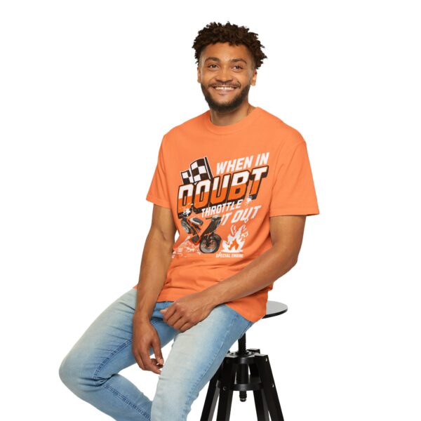 RPM Empire When in Doubt Throttle It Out T-shirt, Racer Gift - Image 12