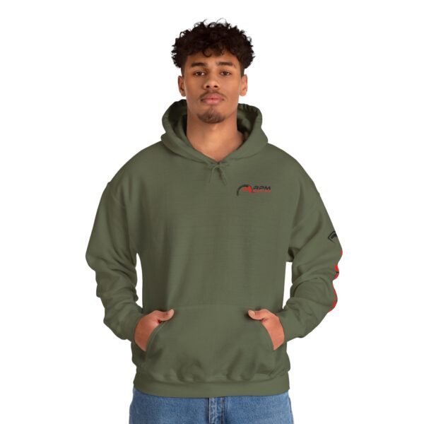 RPM Empire Road Jam Unisex Heavy Blend™ Hooded Sweatshirt | Cozy Biker Gift - Image 6