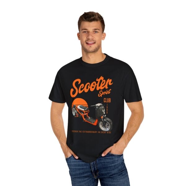 RPM Empire Vintage Scooter Club T-Shirt, Retro Merch for Scooter Lovers - Image 27