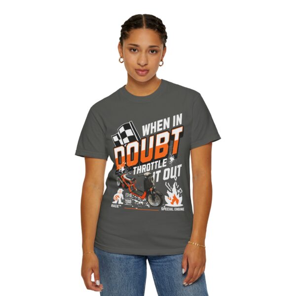RPM Empire When in Doubt Throttle It Out T-shirt, Racer Gift - Image 5