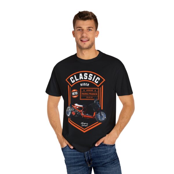 RPM Empire Classic Rider Unisex T-Shirt, Vintage Motorcycle Tee - Image 33