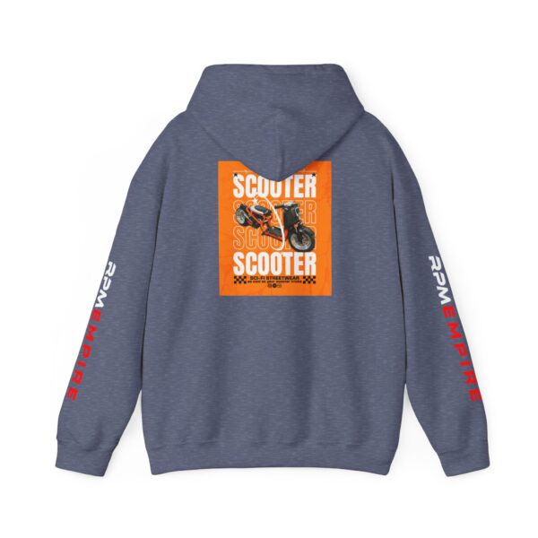 RPM Empire Unisex Heavy Blend Hoodie - Stylish Scooter Graphic - Image 26