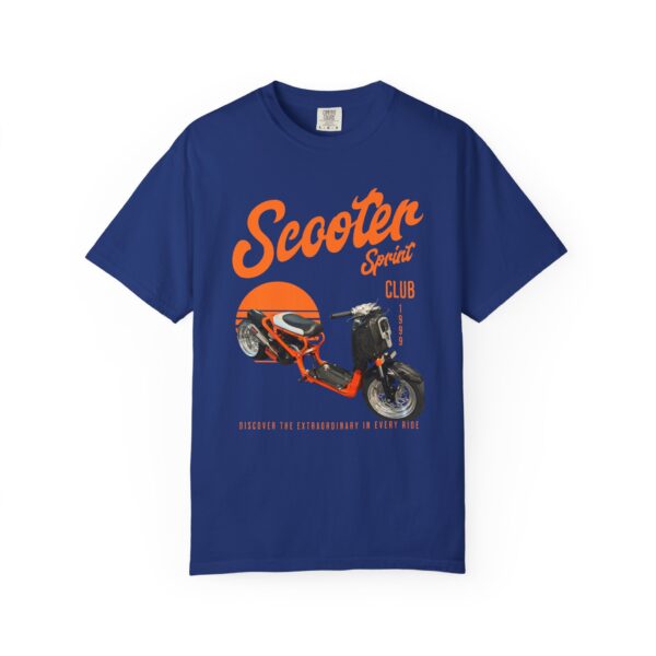 RPM Empire Vintage Scooter Club T-Shirt, Retro Merch for Scooter Lovers - Image 31