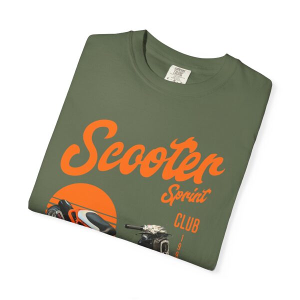 RPM Empire Vintage Scooter Club T-Shirt, Retro Merch for Scooter Lovers - Image 2