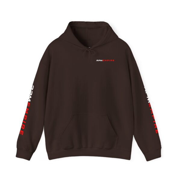 RPM Empire Unisex Heavy Blend Hoodie - Stylish Scooter Graphic - Image 7
