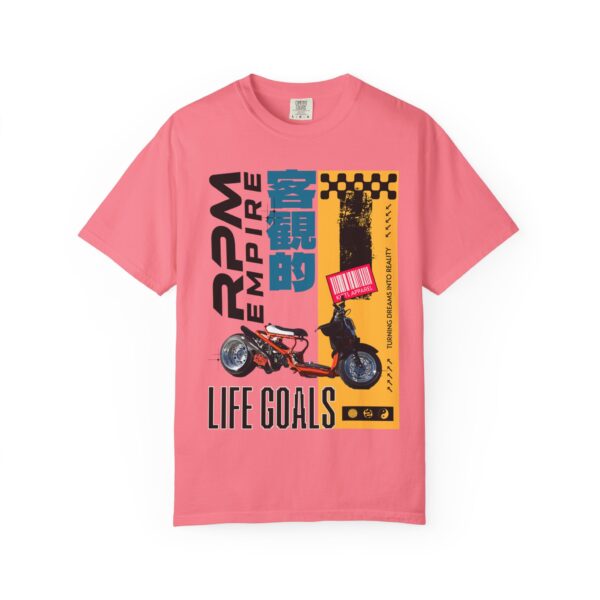 RPM Empire Life Goals Vintage-Inspired Motorcycle T-Shirt, Perfect Gift for Bikers - Image 55