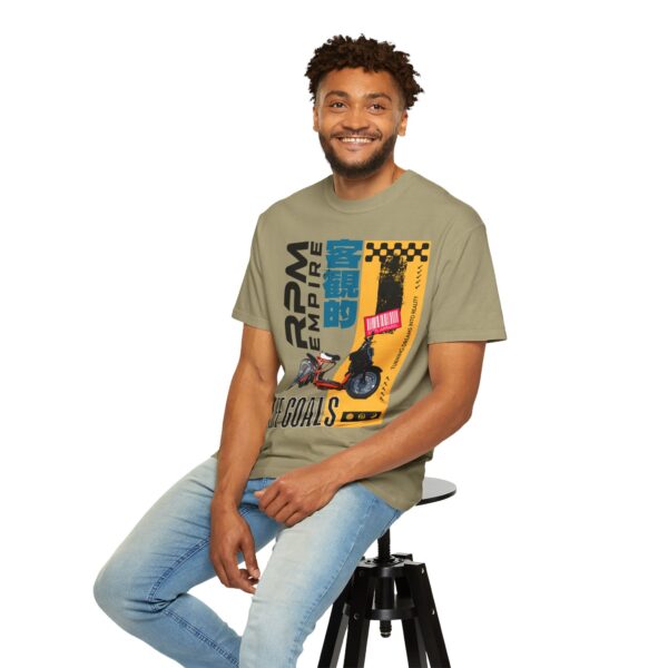RPM Empire Life Goals Vintage-Inspired Motorcycle T-Shirt, Perfect Gift for Bikers - Image 24