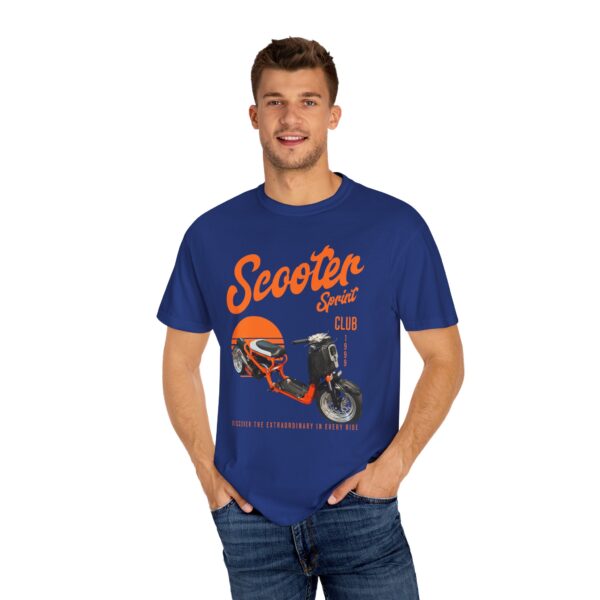 RPM Empire Vintage Scooter Club T-Shirt, Retro Merch for Scooter Lovers - Image 33