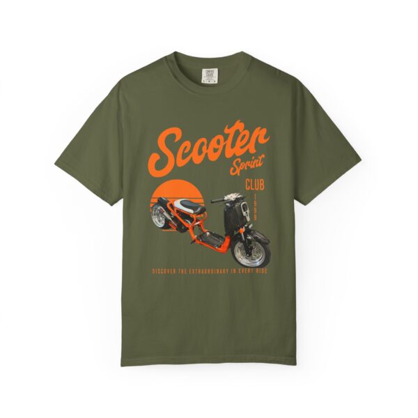 RPM Empire Vintage Scooter Club T-Shirt, Retro Merch for Scooter Lovers - Image 7