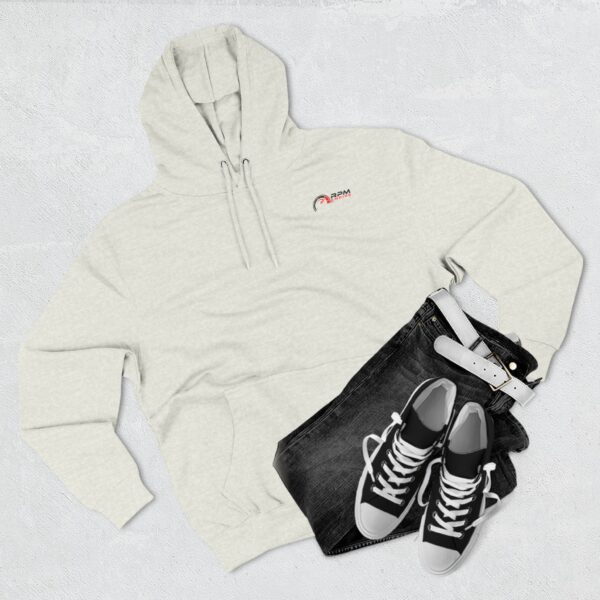 RPM Empire Just Ride Fleece Hoodie - Adventure, Biker Gift, Cozy, Casual Style - Image 3