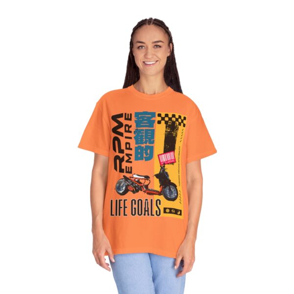 RPM Empire Life Goals Vintage-Inspired Motorcycle T-Shirt, Perfect Gift for Bikers - Image 16