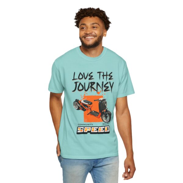 RPM Empire Love the Journey Unisex Garment-Dyed T-Shirt, Inspirational Tee - Image 41