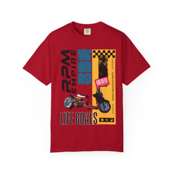 RPM Empire Life Goals Vintage-Inspired Motorcycle T-Shirt, Perfect Gift for Bikers - Image 61