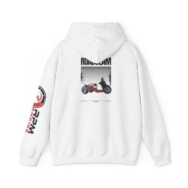 RPM Empire Road Jam Unisex Heavy Blend™ Hooded Sweatshirt | Cozy Biker Gift - Image 8