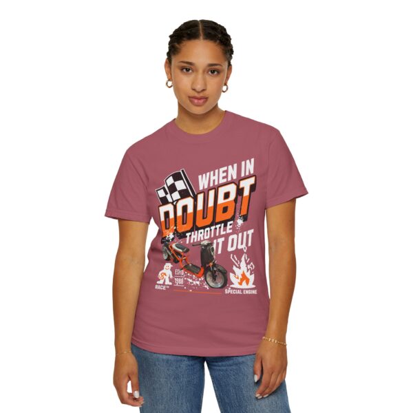 RPM Empire When in Doubt Throttle It Out T-shirt, Racer Gift - Image 59