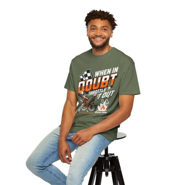 RPM Empire When in Doubt Throttle It Out T-shirt, Racer Gift - Image 24
