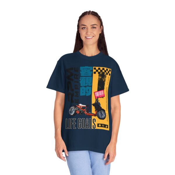 RPM Empire Life Goals Vintage-Inspired Motorcycle T-Shirt, Perfect Gift for Bikers - Image 46