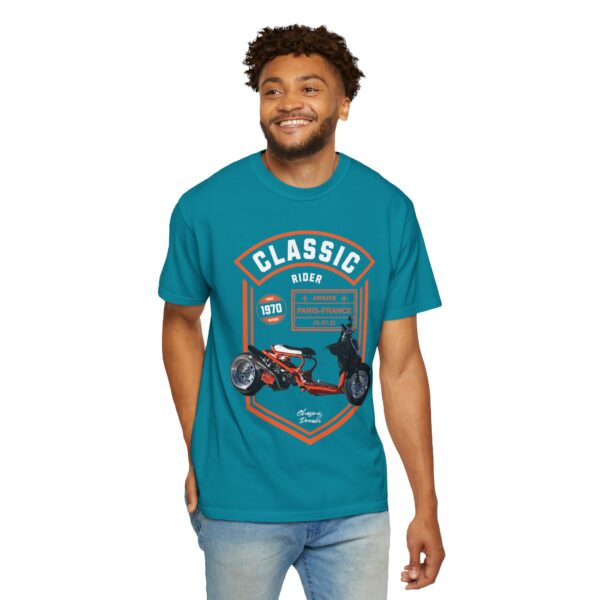RPM Empire Classic Rider Unisex T-Shirt, Vintage Motorcycle Tee - Image 16