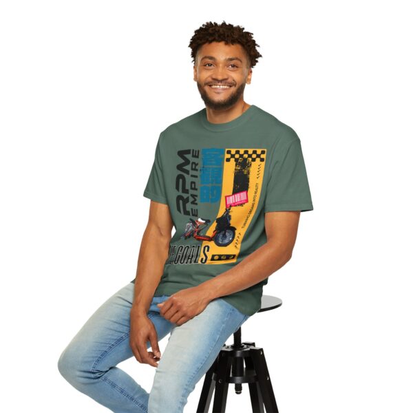 RPM Empire Life Goals Vintage-Inspired Motorcycle T-Shirt, Perfect Gift for Bikers - Image 42