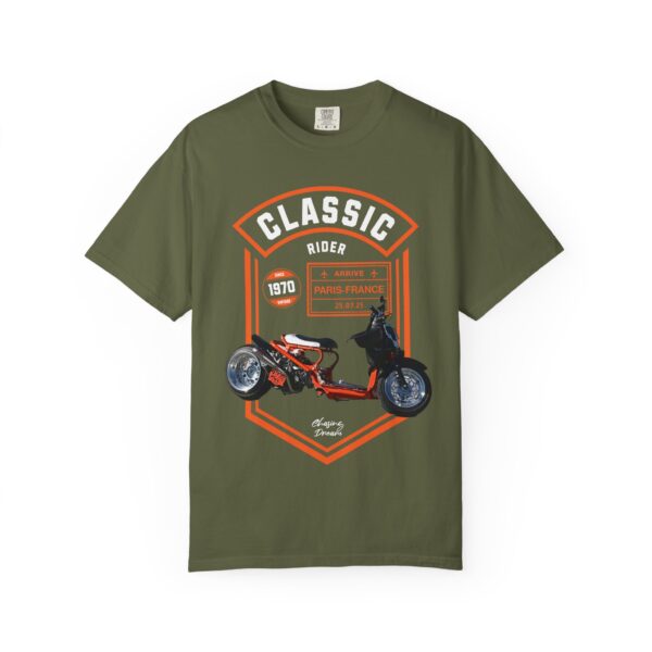 RPM Empire Classic Rider Unisex T-Shirt, Vintage Motorcycle Tee - Image 7