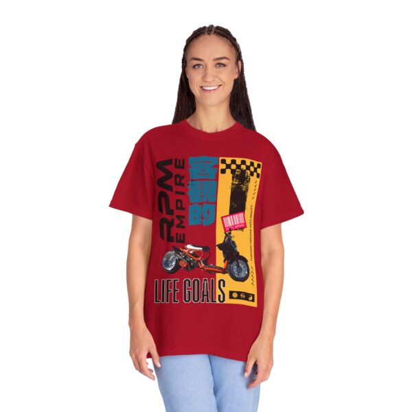 RPM Empire Life Goals Vintage-Inspired Motorcycle T-Shirt, Perfect Gift for Bikers - Image 64