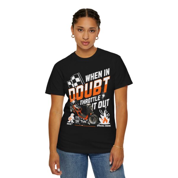 RPM Empire When in Doubt Throttle It Out T-shirt, Racer Gift - Image 47